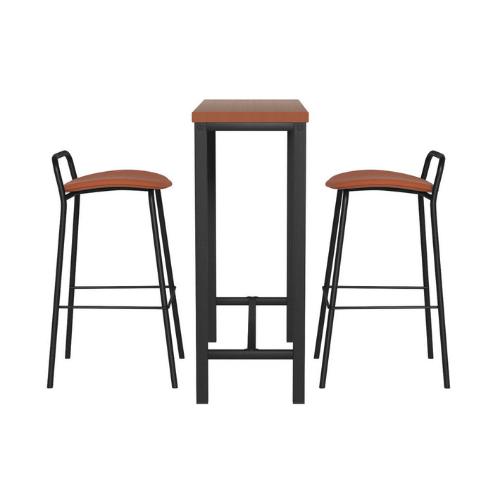 Artiss Bar Table and Stools Set Dining Desk Kitchen Chairs Cafe Pub
