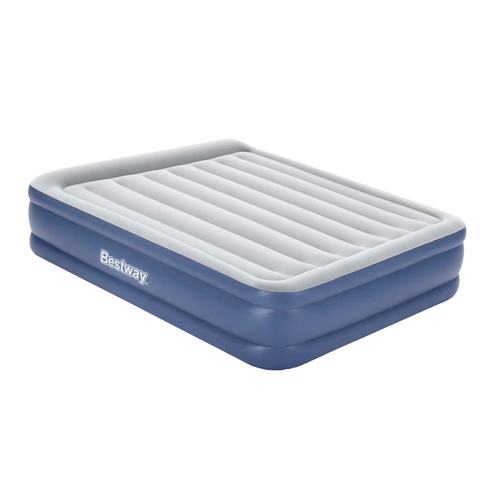 Bestway Queen Air Bed Inflatable Mattress Sleeping Mat Battery Built-in Pump