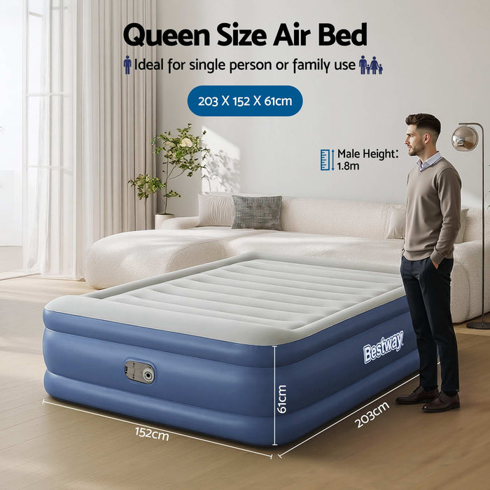 Bestway Air Bed Beds Queen Mattress Inflatable TRITECH Airbed