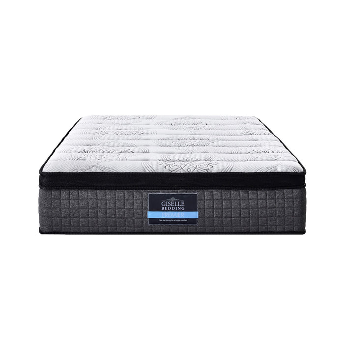 Giselle Bedding 34cm Mattress 9 Zone Latex Foam Queen