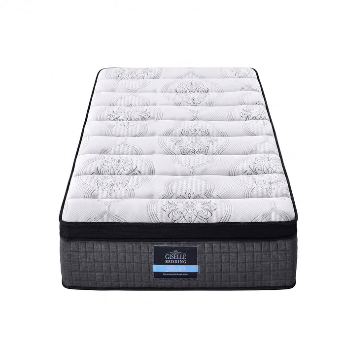 Giselle Bedding 34cm Mattress 9 Zone Latex Foam Single