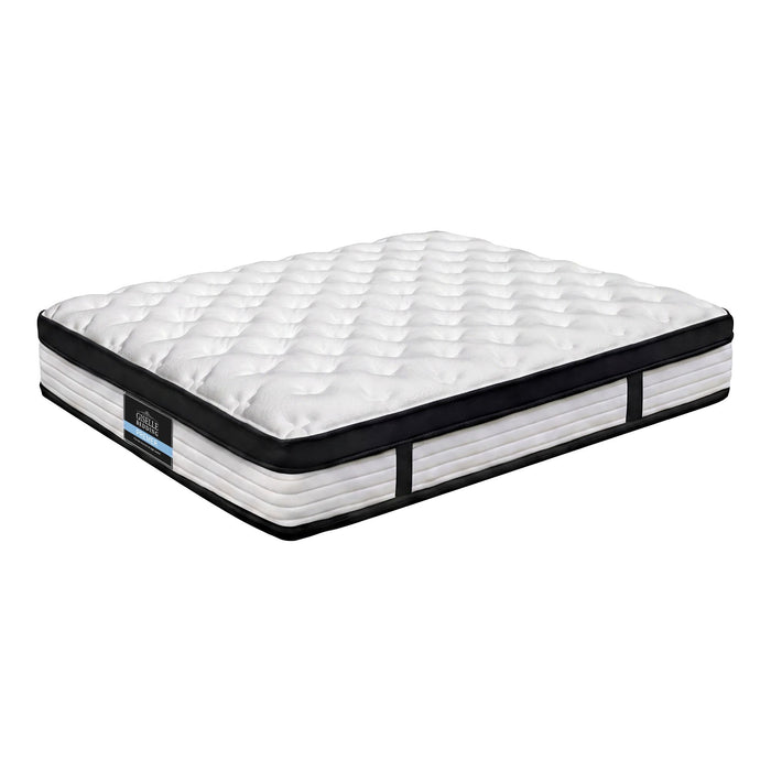 Giselle Bedding Devon Euro Top Pocket Spring Mattress 31cm Thick Double