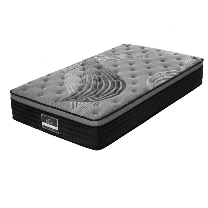 Giselle Bedding Alanya Euro Top Pocket Spring Mattress 34cm Thick King Single