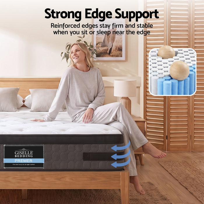 Giselle Bedding 36cm Mattress Cool Gel Memory Foam Queen