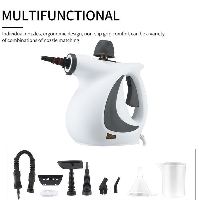 multifunctional steam cleaner, high-pressure steam cleaner, home cleaning Australia, air conditioner cleaner, kitchen range hood cleaner, chemical-free cleaning, steam sanitizer - Yellow - Size A12-piece set
