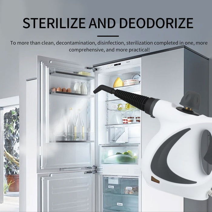 multifunctional steam cleaner, high-pressure steam cleaner, home cleaning Australia, air conditioner cleaner, kitchen range hood cleaner, chemical-free cleaning, steam sanitizer - Yellow - Size A12-piece set
