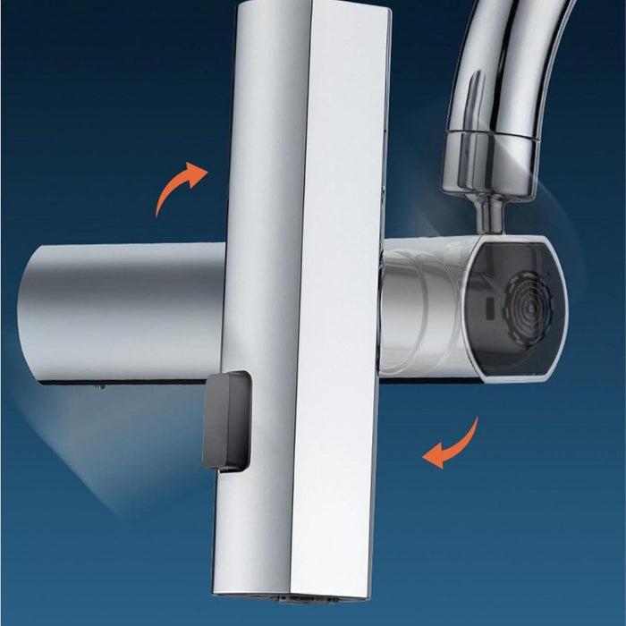 Faucet Spray Nozzle- 3 Spray Modes Faucet Nozzle- 3 Spray Modes Sink Faucet Parts- Splashproof Bathroom Faucet Attachment Sprayer for Restaurant
