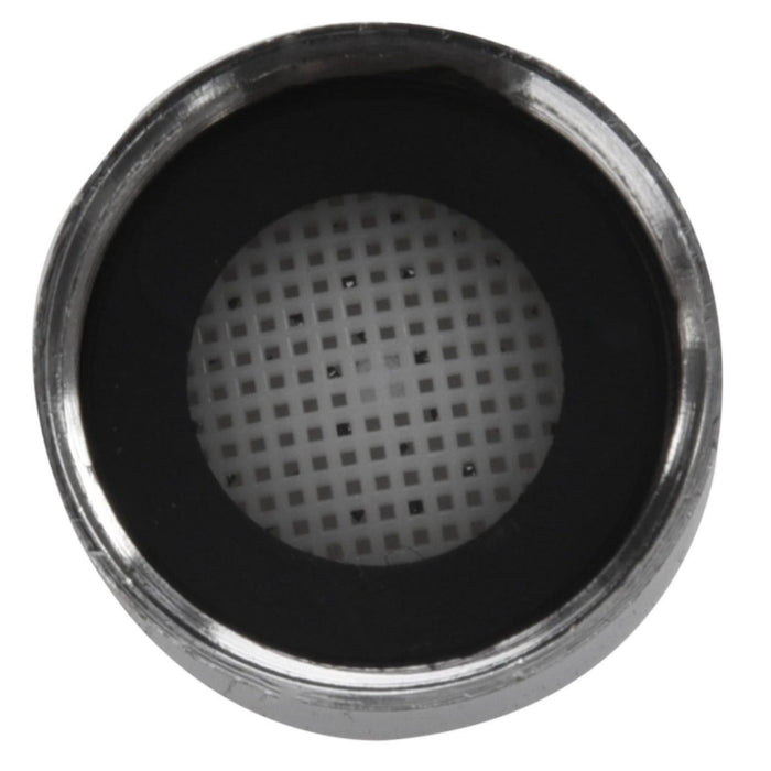 2 pcs 20 mm Internal Thread Water Saving Faucet Spout Aerator Nozzle, Rubber material, Silver/Black Finish Options