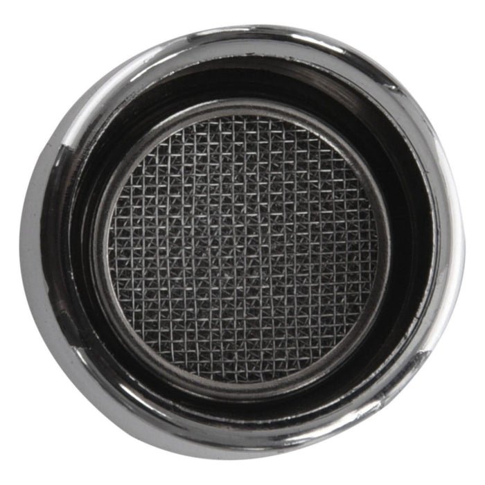2 pcs 20 mm Internal Thread Water Saving Faucet Spout Aerator Nozzle, Rubber material, Silver/Black Finish Options