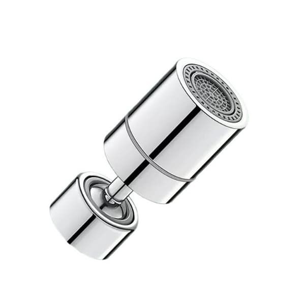 Dual-Mode Faucet Aerator with 720 Degree Rotation 0, ABS material, 720 degree rotation, multiple spray modes, universal compatibility