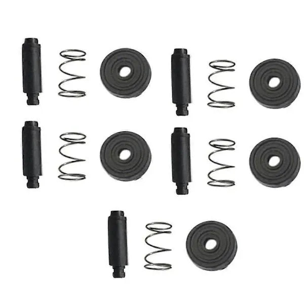 3 pcs Fuel Pump Repair Kit for Yamaha 20HP 25HP 6L2 6L3 Series Carburetor Diaphragm Fuel Pump Body Marine Engine, Plastic material, Black Color