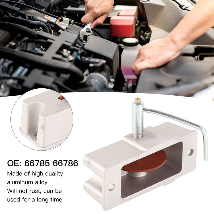 Aluminum Alloy Piston Ring Adjustment Tool 66785 66786 with Carbide Sharpening Stone, automotive replacement use