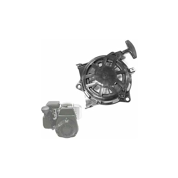 Complete lawnmower starter for GCV 160, for GCV 190 and more, pull start replacement, 4-stroke engine use, for automotive repair and installation