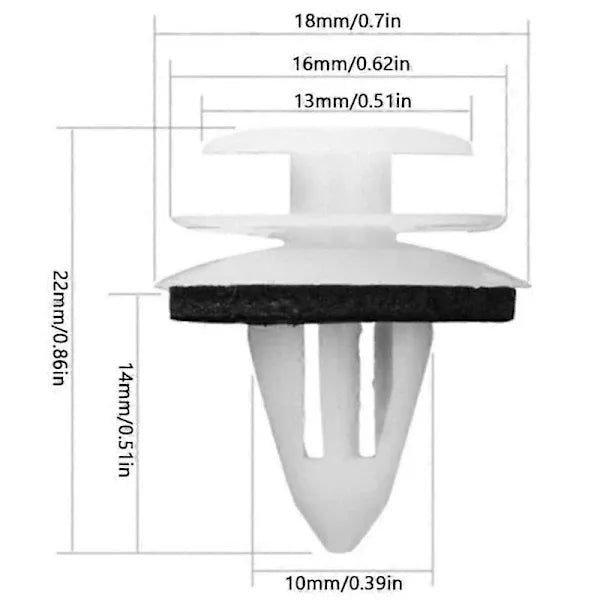 50 Pieces Peugeot Clips Trim Panel Clips Car Door Clips Fastener Universal Holder Vehicle Clips Fasteners, dashboard mounting