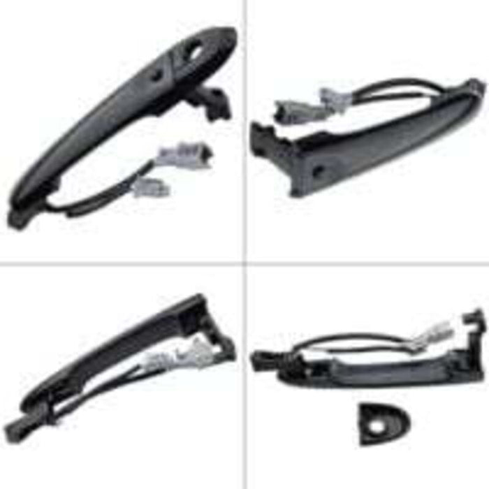 Front Right Driver Side Exterior Door Handle Fits Nissan Juke F15 2010-2022 80644-1FA5A 80644-3WC2A 80640-3WC2A Black, Black Color
