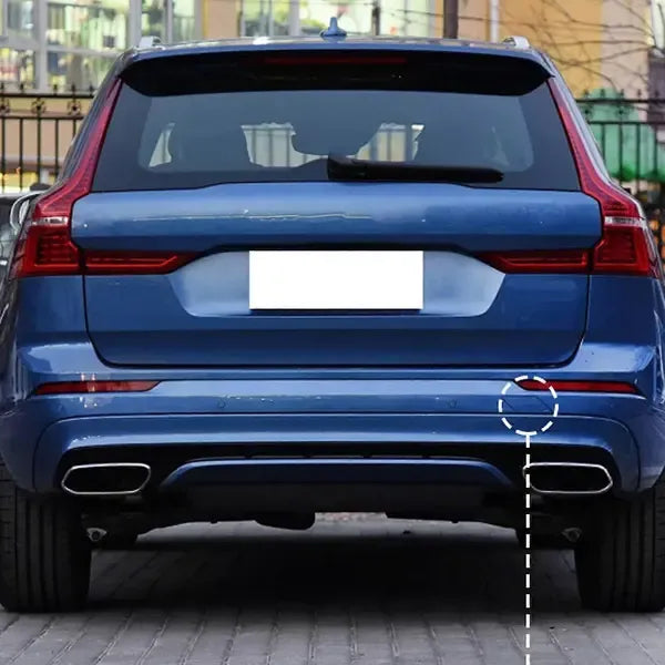 Rear Bumper Tow Hook Hole Eye Protection Cap Compatible with VOLVO XC60 2018-23 39849034 31449210 Agate Black, ABS + PC material, Black Color