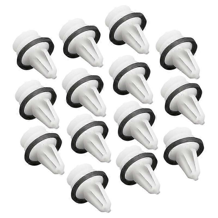 102540100A 60 pcs Door Trim Clips Fits Tesla Model XS Auveco 21169 Plastic, direct exterior replacement, Black/White Color Options