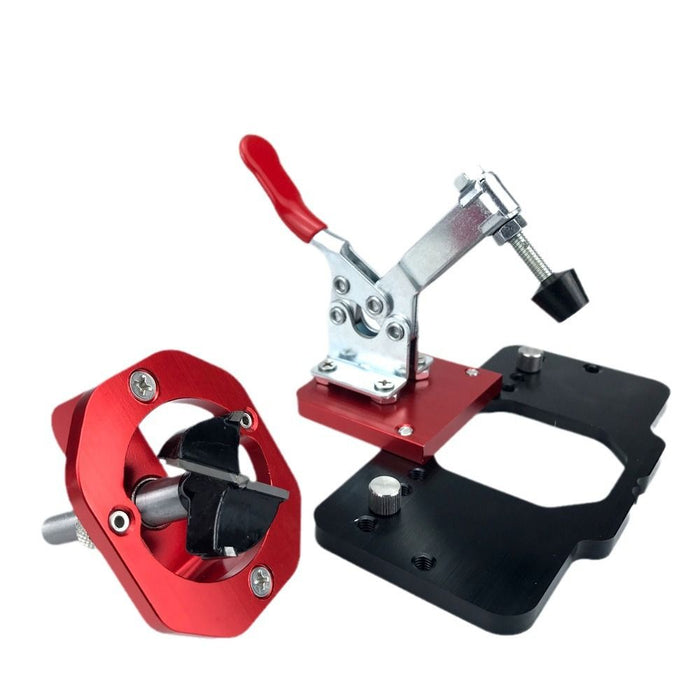 35mm Hinge Drilling Positioning Tool: Adjustable Offset and Controllable Depth, Precision Drilling Done in One Step