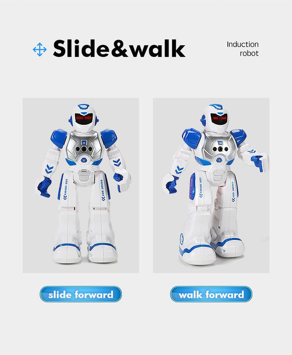 Intelligent Induction Robot(BLUE): Your Child's Tech Enlightenment Companion, an Early Learning Assistant That Makes Education Fun/BLUE