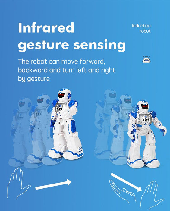 Intelligent Induction Robot(BLUE): Your Child's Tech Enlightenment Companion, an Early Learning Assistant That Makes Education Fun/BLUE