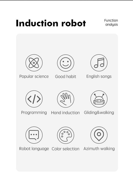 Intelligent Induction Robot(BLUE): Your Child's Tech Enlightenment Companion, an Early Learning Assistant That Makes Education Fun/BLUE