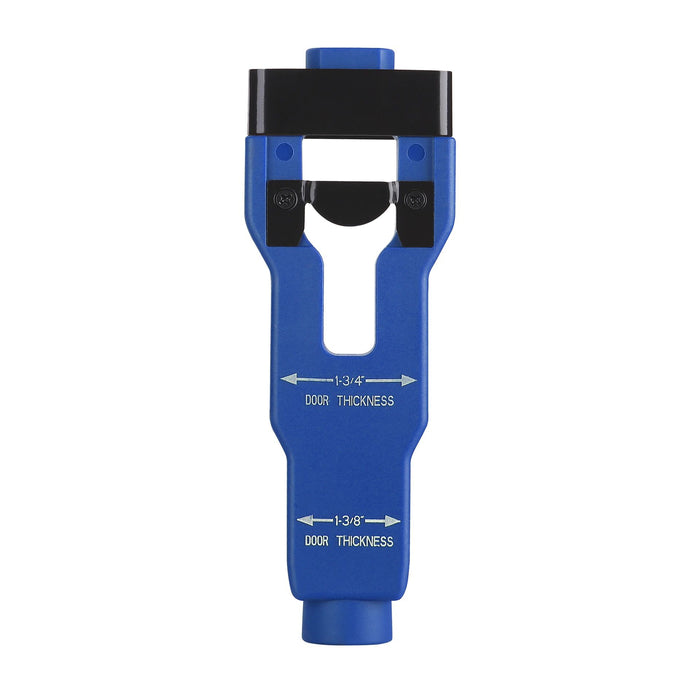 Door Latch Chisel Positioning Tool: Precise Positioning Without Measurement, Easy Installation With Less Effort/wine red