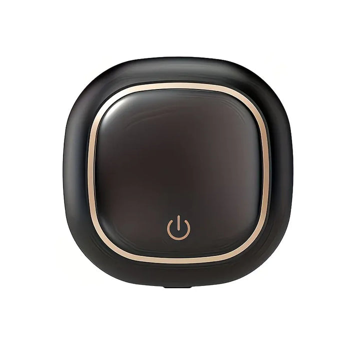 Smart UV Toothbrush Sterilizer Holder: No-Drilling Dual-Slot Storage, One-Button Sterilization Saves Space/black