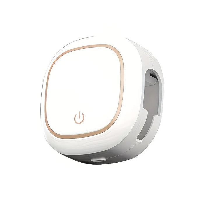 Smart UV Toothbrush Sterilizer Holder: No-Drilling Dual-Slot Storage, One-Button Sterilization Saves Space/WHITE
