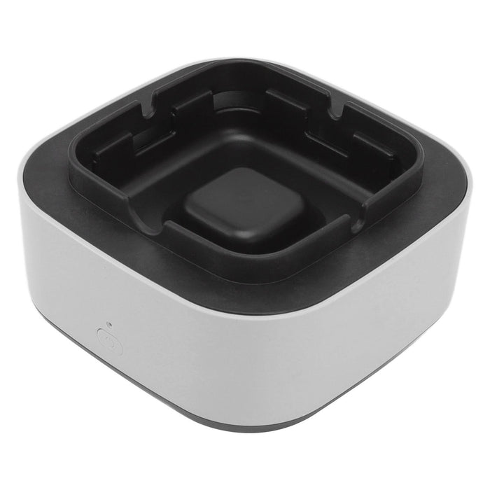 Smokeless Ashtray Multifunctional Anti Fly Dust 2 in 1 Negative Ion Air Fresher for Home Grey