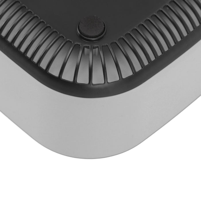 Smokeless Ashtray Multifunctional Anti Fly Dust 2 in 1 Negative Ion Air Fresher for Home Grey