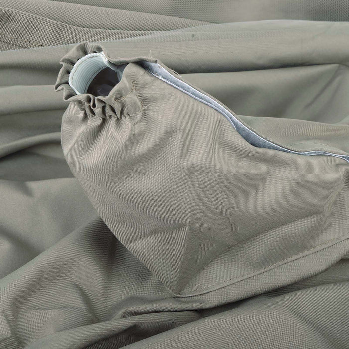 Outdoor Umbrella Replacement Canopy Polyester Parasol Umbrella Sunproof Rainproof Fabric Garden Patio Umbrella Top Cover
