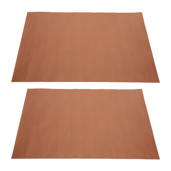 40x33cm Barbecue Mat Non‑Stick Heat‑Resistant BBQ Grill Mat for Kitchen Outdoor Camping