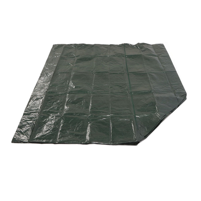 2 Seater Outdoor Swing Cover Sunscreen Rainproof PE Patio Swing Chair Cover with Double Zipper