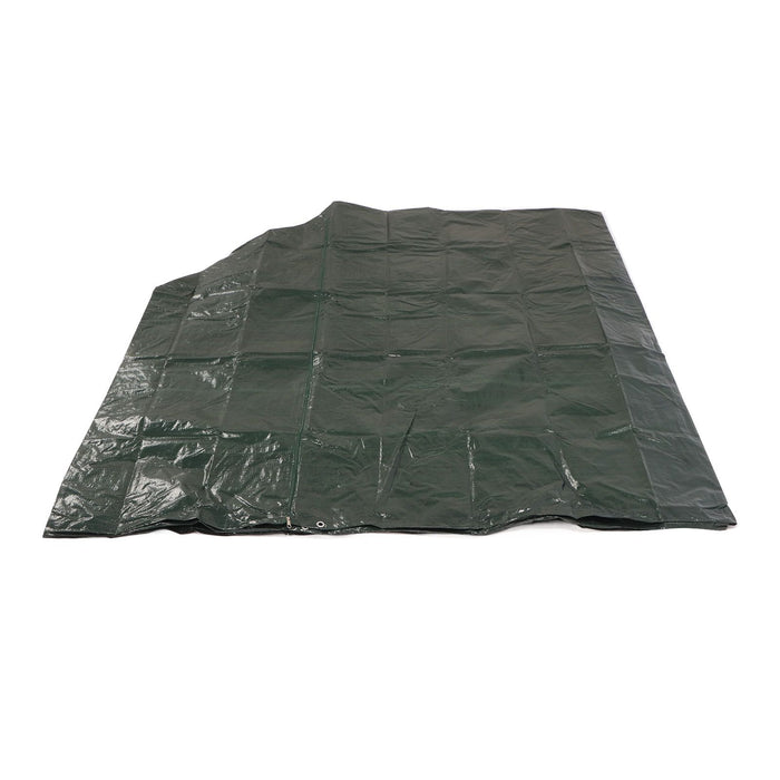 2 Seater Outdoor Swing Cover Sunscreen Rainproof PE Patio Swing Chair Cover with Double Zipper