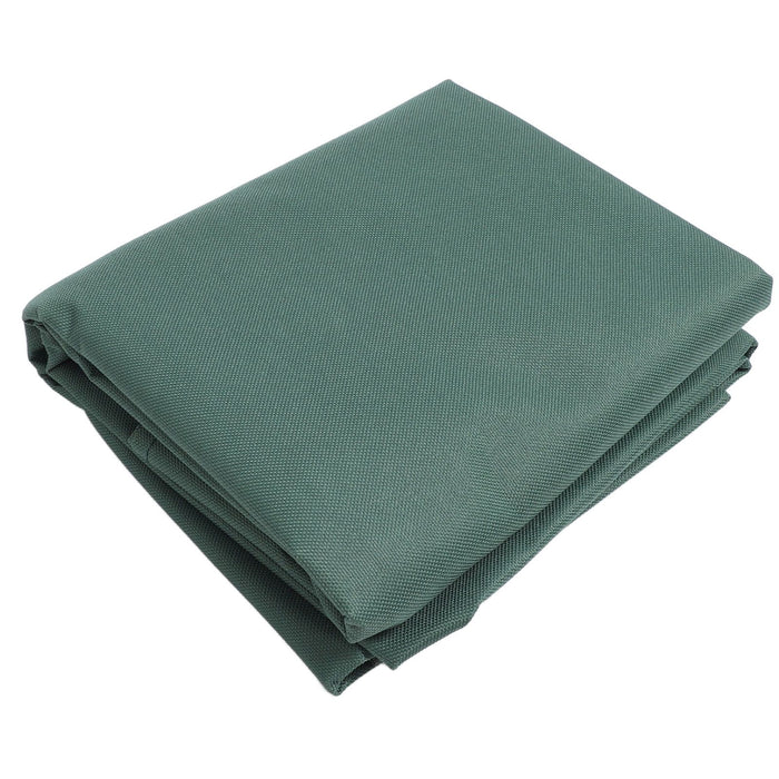 Outdoor Swingset Shade 600D Oxford Cloth Sunproof Waterproof Playground Replacement Canopy Swing Set Tarp Cover for Backyard Green