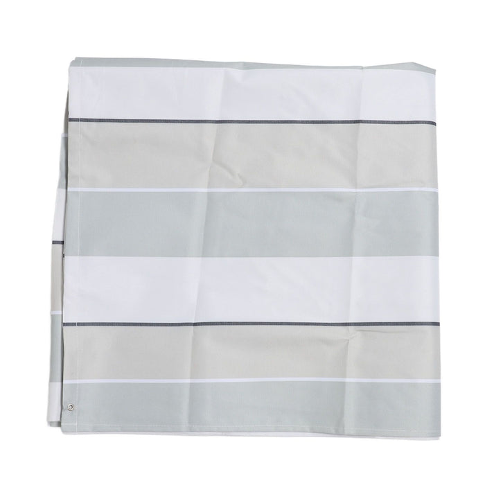 Outdoor Swingset Shade 600D Oxford Cloth Sunproof Waterproof Playground Replacement Canopy Swing Set Tarp Cover for Backyard Striped
