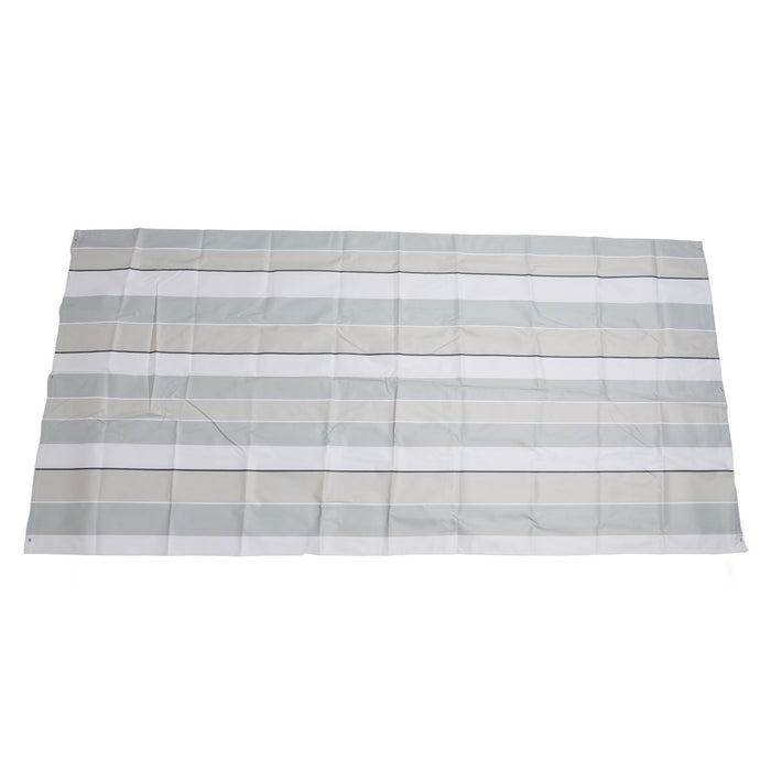 Outdoor Swingset Shade 600D Oxford Cloth Sunproof Waterproof Playground Replacement Canopy Swing Set Tarp Cover for Backyard Striped