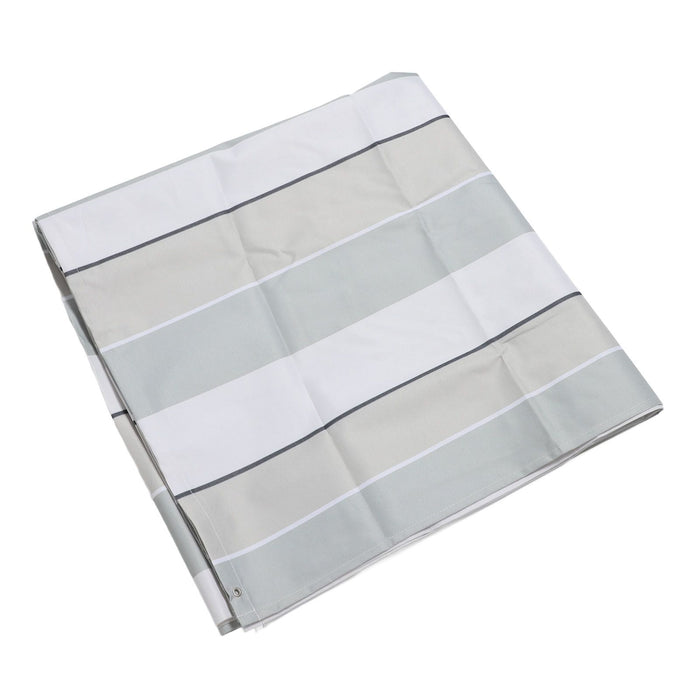 Outdoor Swingset Shade 600D Oxford Cloth Sunproof Waterproof Playground Replacement Canopy Swing Set Tarp Cover for Backyard Striped