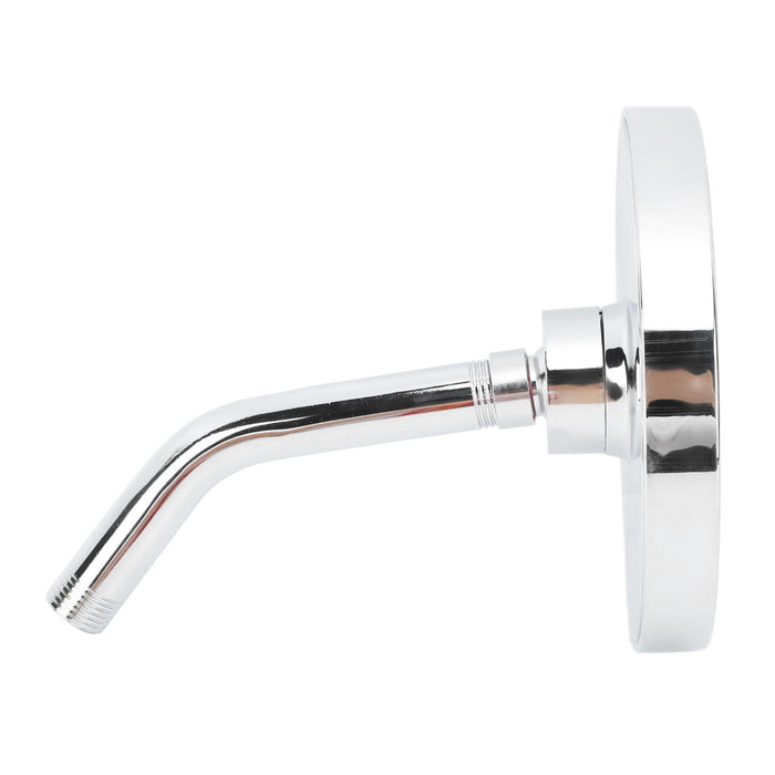 High Pressure Rain Shower Head Water Conservation Bathroom Shower Head for Household Hotel 6 Inch Silver