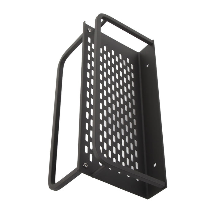 Shower Caddy Grey Shower Organizer Shelf Easy Install Aluminium Alloy Large Capacity Shower Accessory for Bathroom Home 30cm / 11.8in