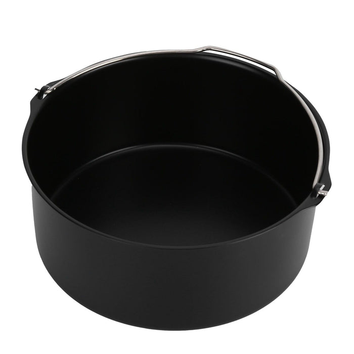 Fryer Accessories Pizza Pan Cake Pan Silicone Pad Skewers Grill Rack Baking Tray for 7in Fryer