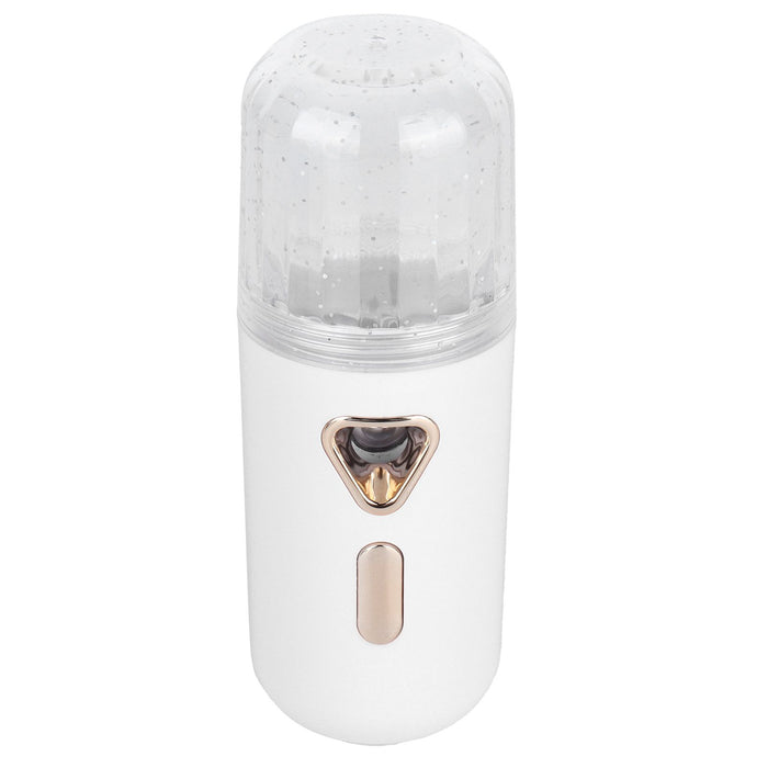30ml Mini Facial Humidifier Portable Nano Atomization USB Charging Face Mist SprayerWhite