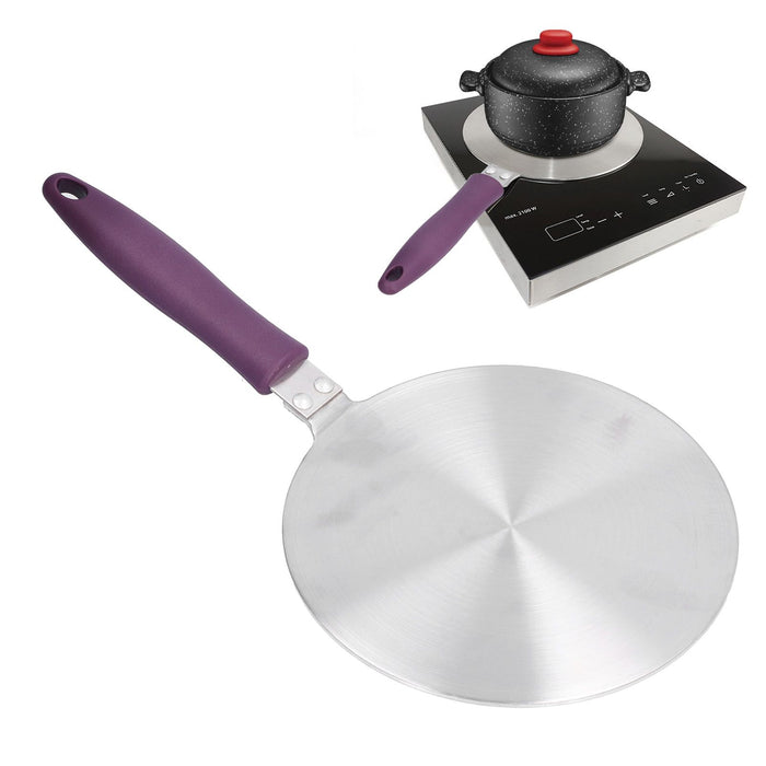 Induction Cooker Heat Diffuser with Handle Gas Stove Diffuser Converter Plate Accessory20# 19.5cm / 7.7in