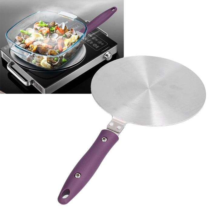 Induction Cooker Heat Diffuser with Handle Gas Stove Diffuser Converter Plate Accessory22# 21.5cm / 8.5in