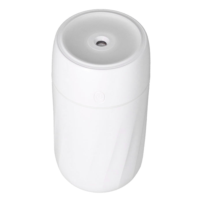 300ml Mini Humidifier Portable Colorful Lights USB Humidifier for Home Bedroom Office CarWhite