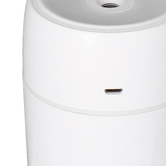 300ml Mini Humidifier Portable Colorful Lights USB Humidifier for Home Bedroom Office CarWhite