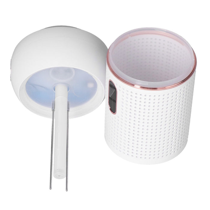 630ml Large Capacity Humidifier Single Spray 360° Projection Humidifier for Home Car USB ChargingWhite