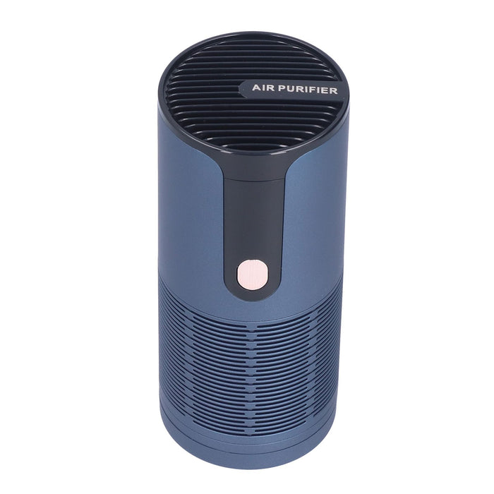 10 Million Negative Ion Air Purifier Portable Air Cleaner 3 Gear Adjustment for Home Car Accessories USB ChargingBlue