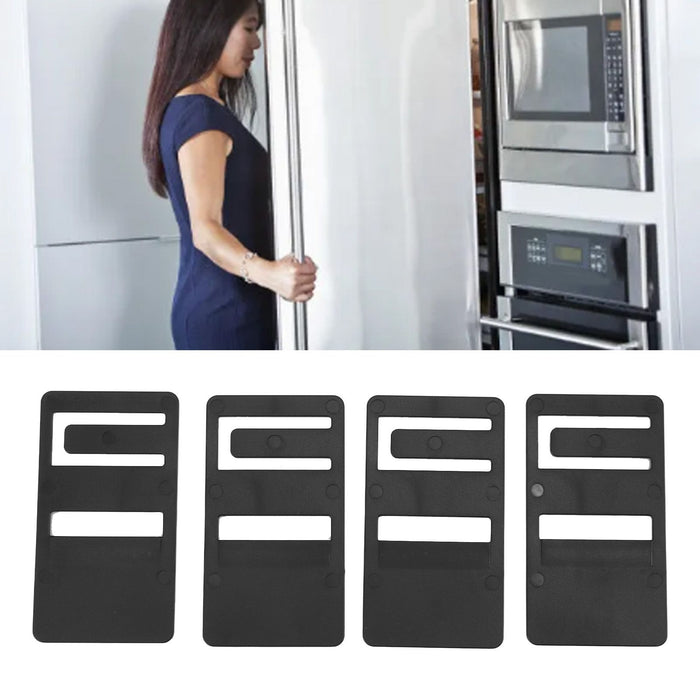 4PCS RV Refrigerator Airing Clip Device Card Fridge Door Prop Clips to Prevent Build Up and Odor for DM26XX DM28XX