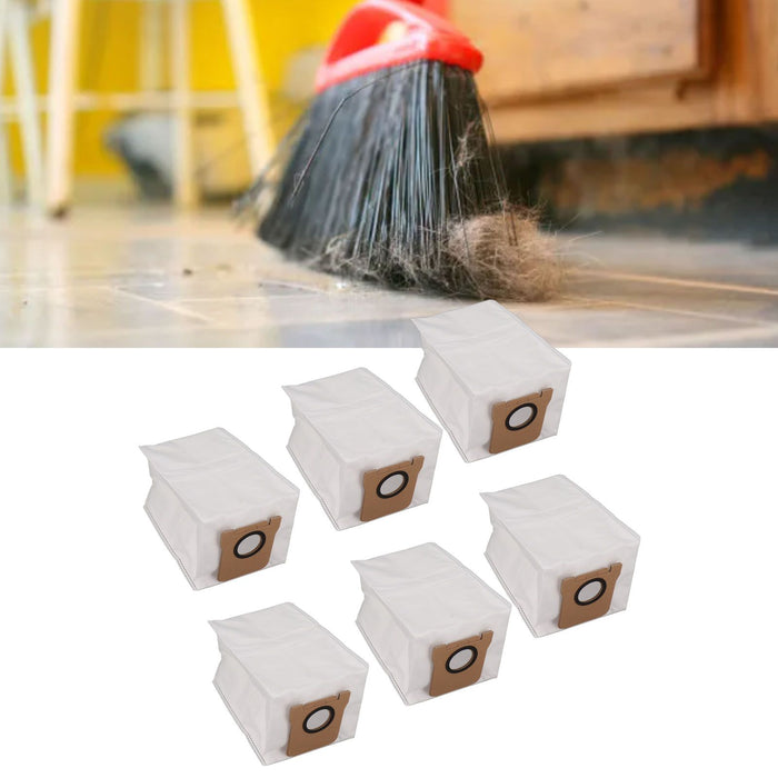 6PCS Vacuum Dust Bag Cloth Self Locking Efficient Clean Easy Replacement Universal Vacuum Cleaner Accessory for Home